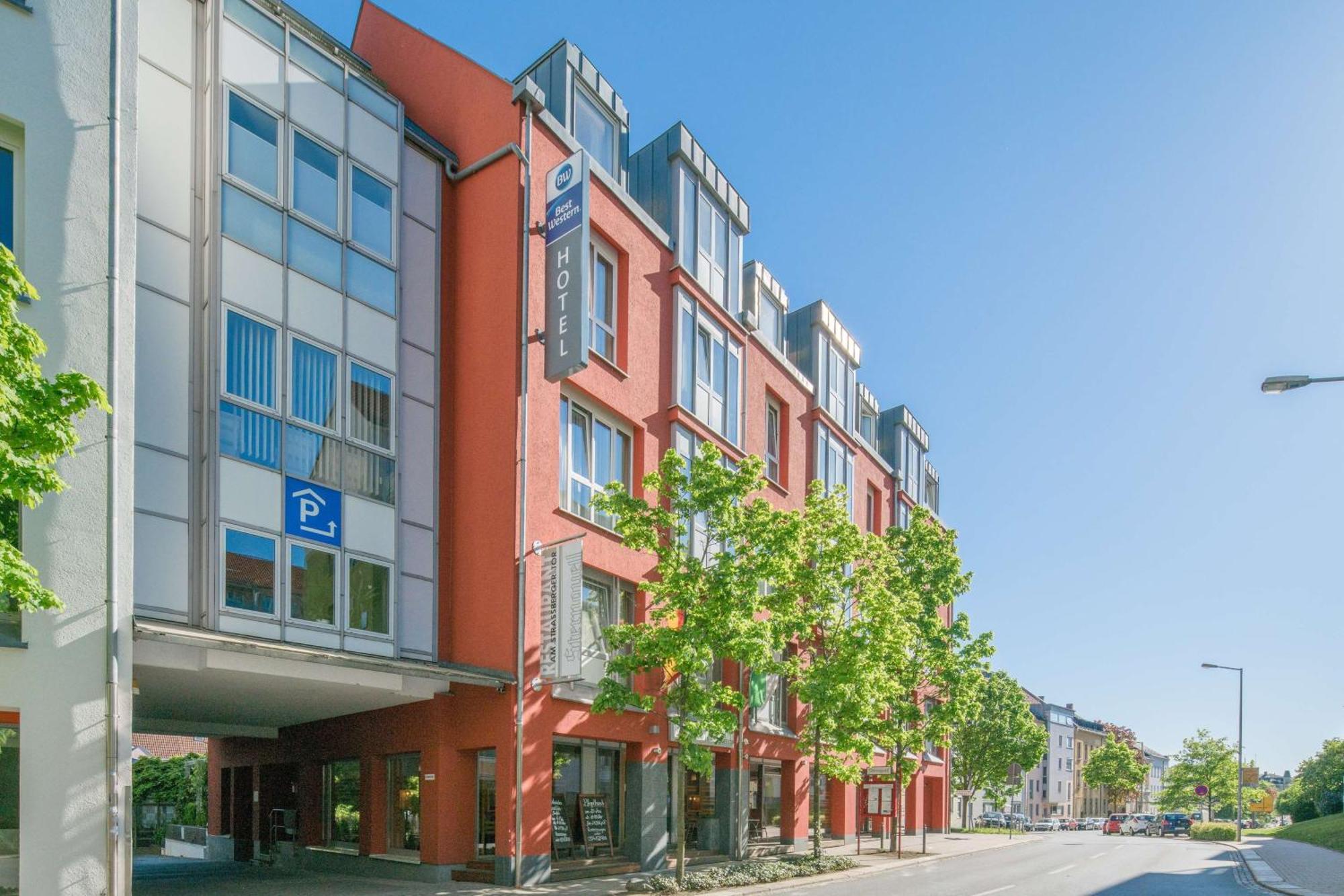 Best Western Hotel Am Strassberger Tor Plauen Exterior foto